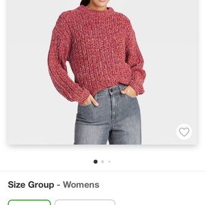 Universal Thread Size Small Knit Crew Neck Sweater. Worn once